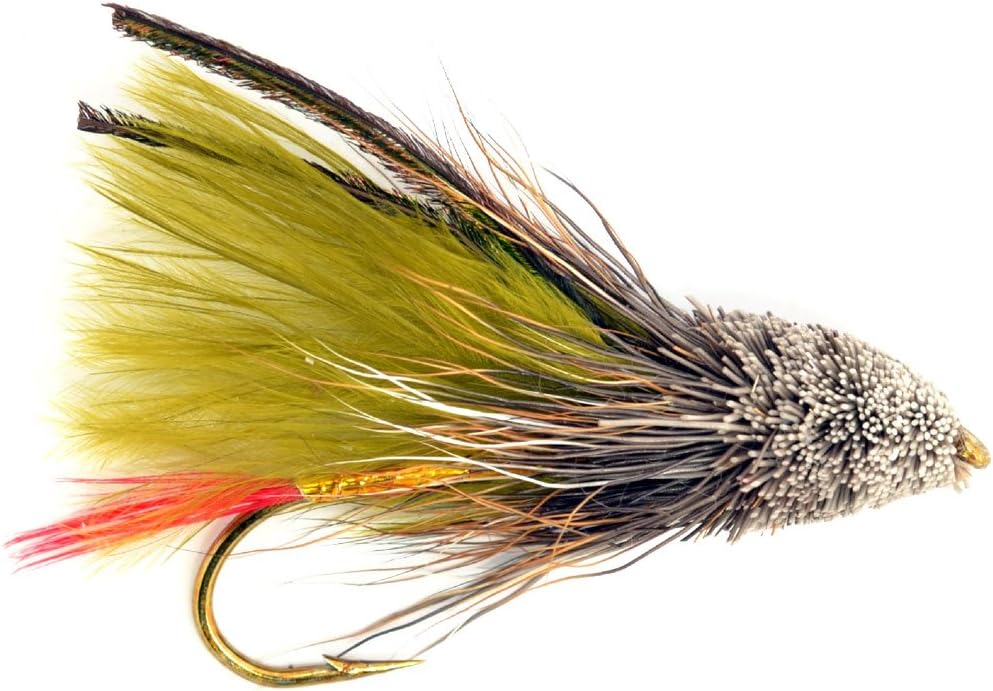 High-Quality Streamer Flies Designed for Freshwater and Saltwater Fishing Targeting Trout, Bass, and Salmon