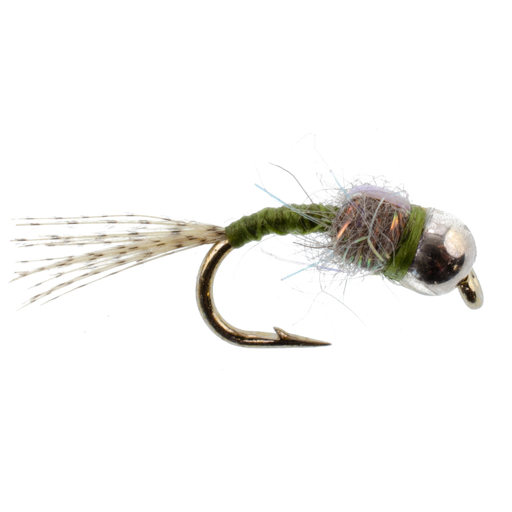 Nymphs fly pattern featuring a bead head and realistic design for effective trout fishing