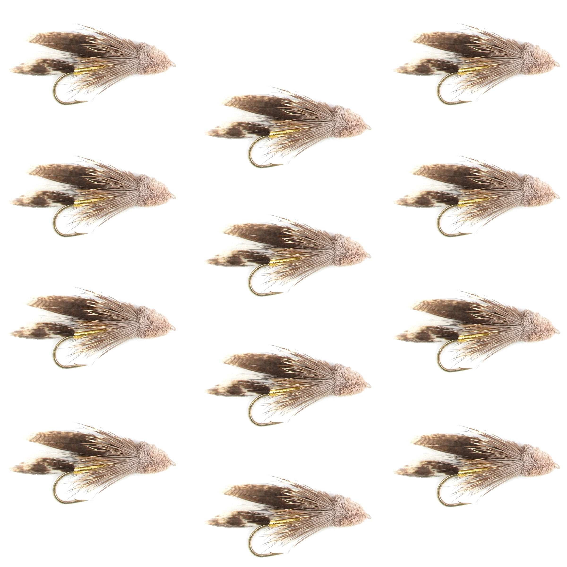 Muddler Minnow Streamer Flies - Wholesale Per Dozen Sizes 4-12