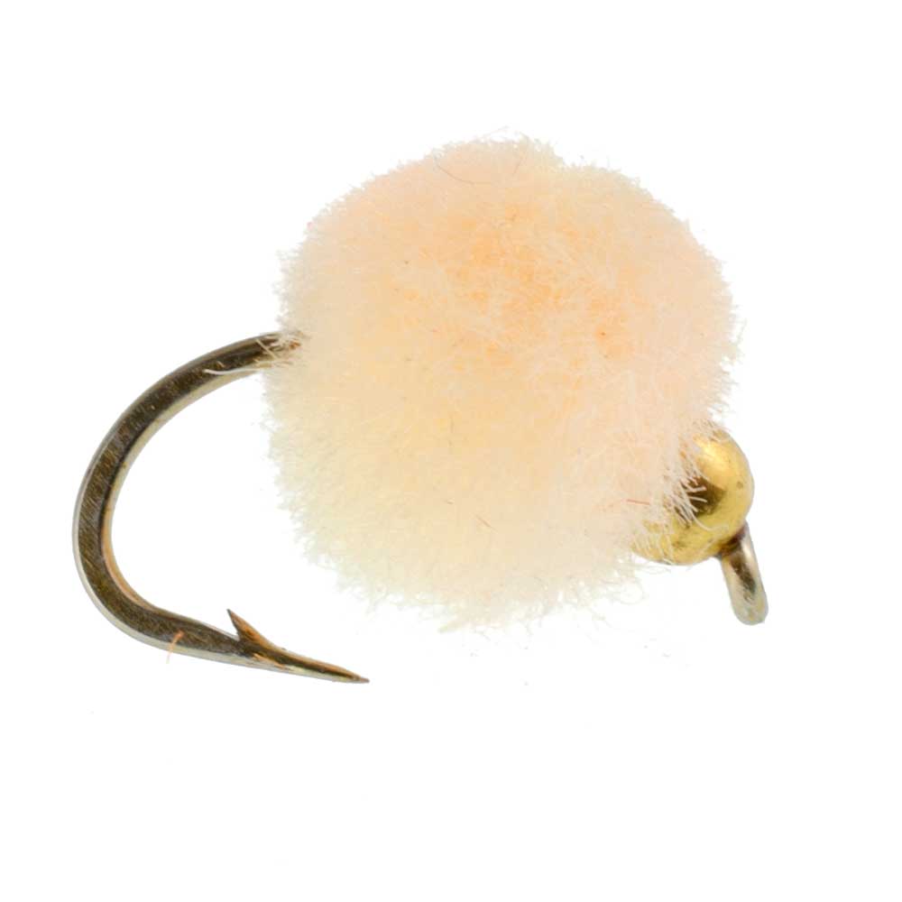 Bead Head Glo Bug Egg Oregon Cheese Nymph Flies - Wholesale Per Dozen Size 14