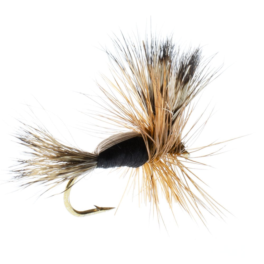 Humpy Black Dry Flies - Wholesale Per Dozen Sizes 10-16