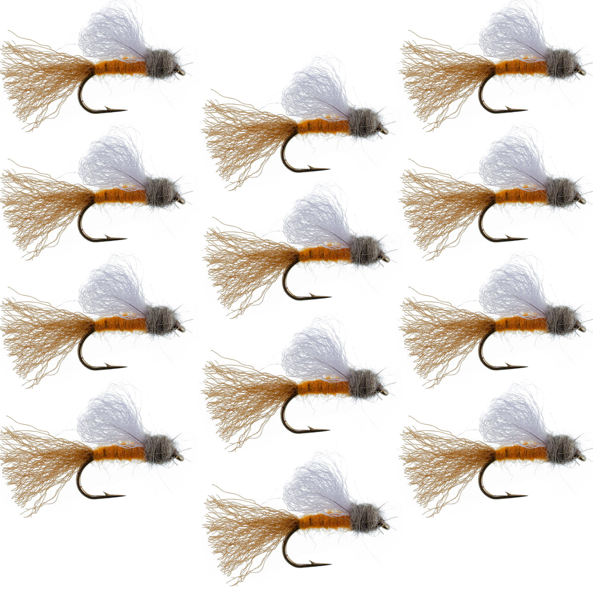 October Iris Caddis Emerger Flies - Wholesale Per Dozen Size 8