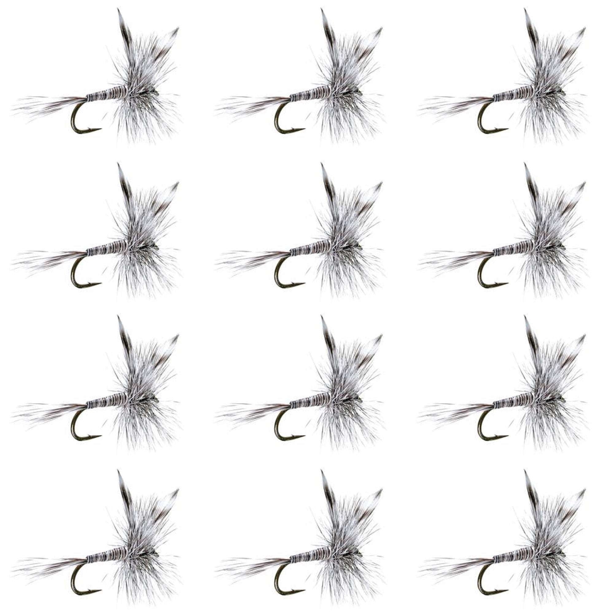 Mosquito Dry Flies - Wholesale Per Dozen Sizes 10-20
