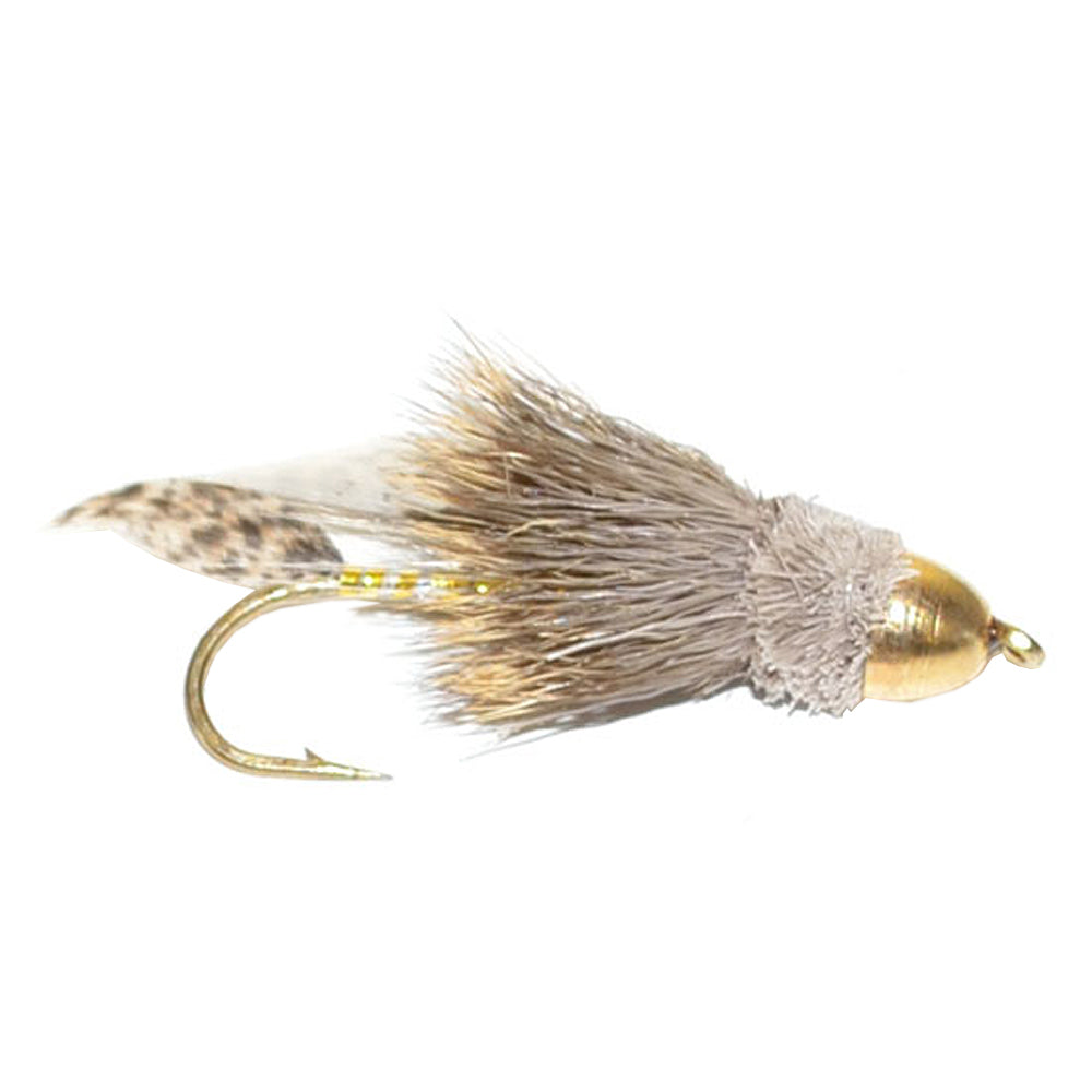 Cone Head Muddler Minnow Streamer Flies - Wholesale Per Dozen Sizes 2-8
