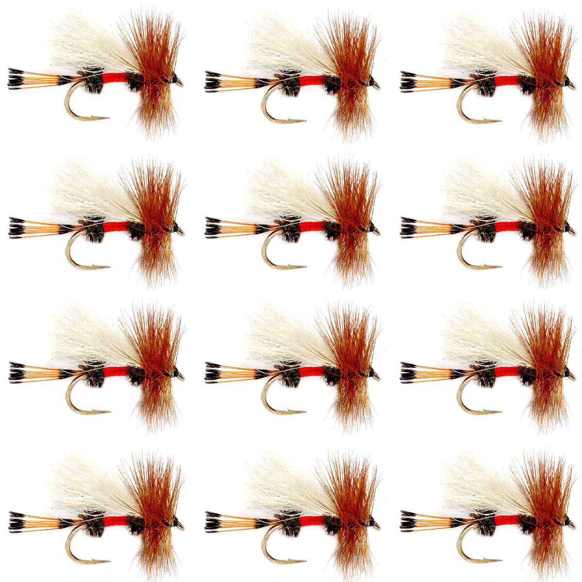 Royal Trude Dry Flies - Wholesale Per Dozen Sizes 10-16