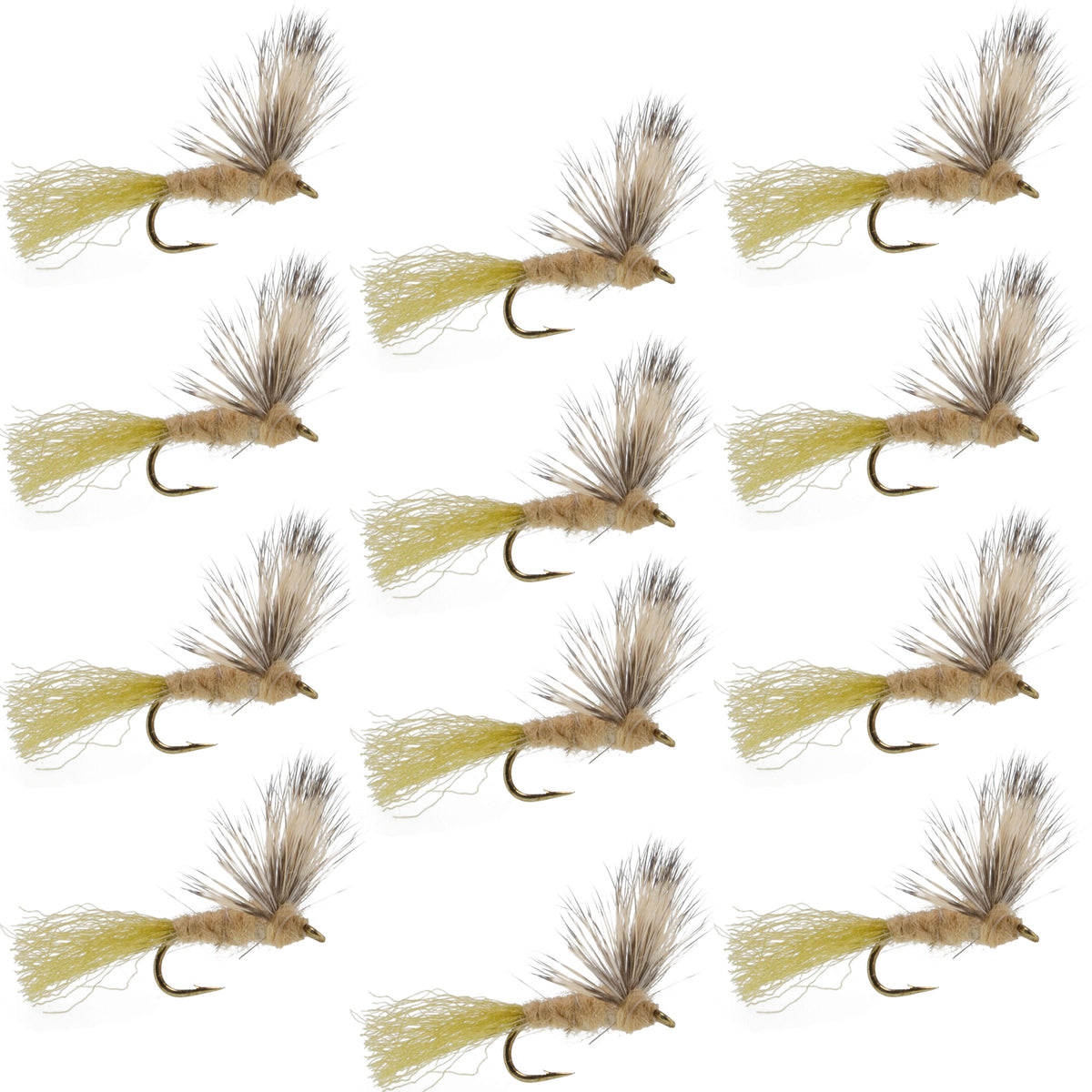 Sparkle Dun Callibaetis Dry Flies - Wholesale Per Dozen Size 16