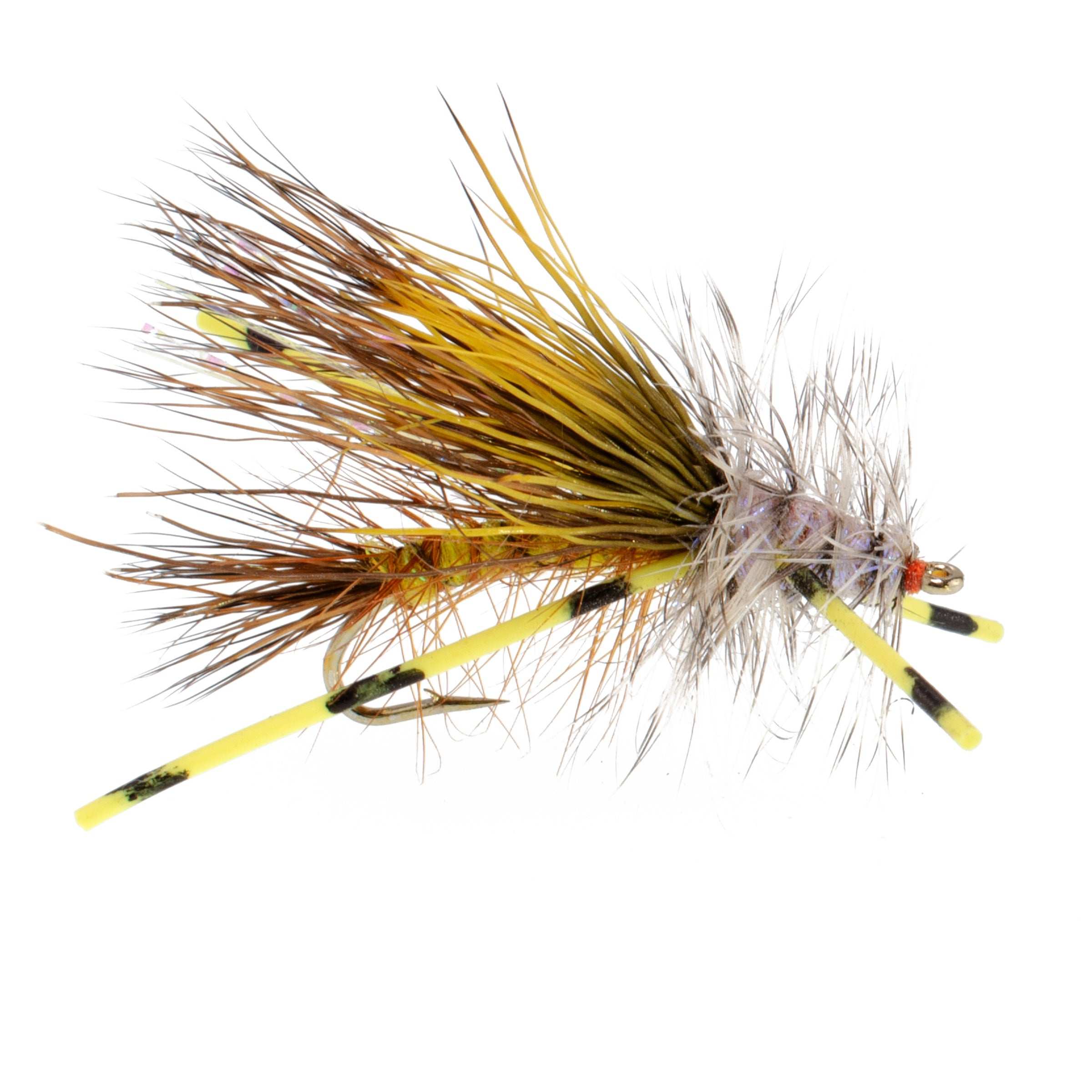 Crystal Stimulator Yellow Dry Flies - Wholesale Per Dozen Sizes 8-16