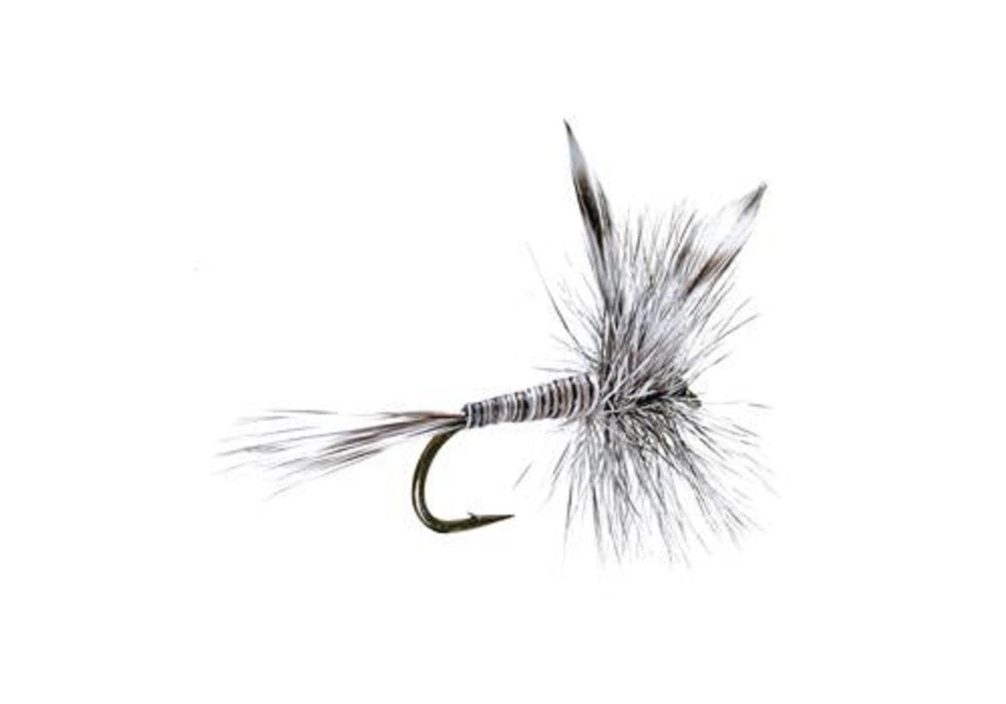 Mosquito Dry Flies in sizes 10-20 for wholesale fishing, perfect for attracting trout and bass