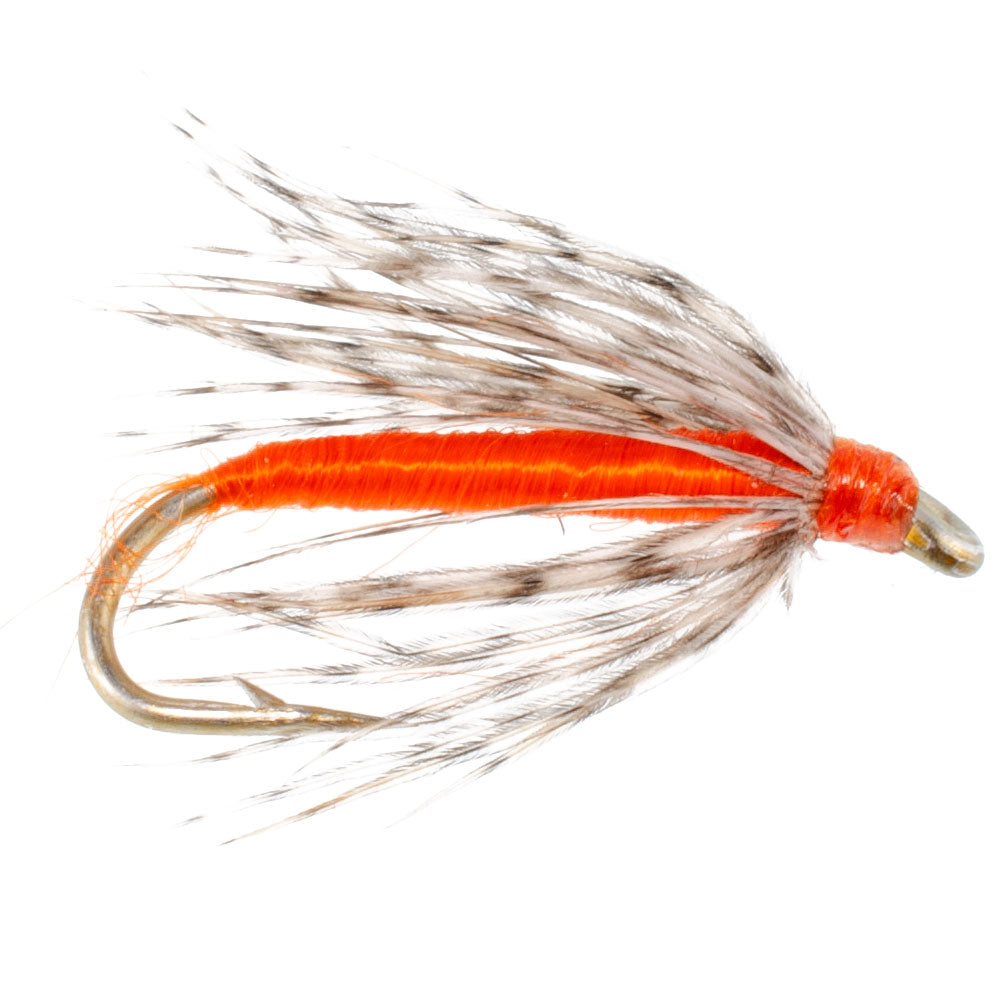Soft Hackle Wet Flies in Partridge and Orange with sizes 12-16, perfect for trout fishing