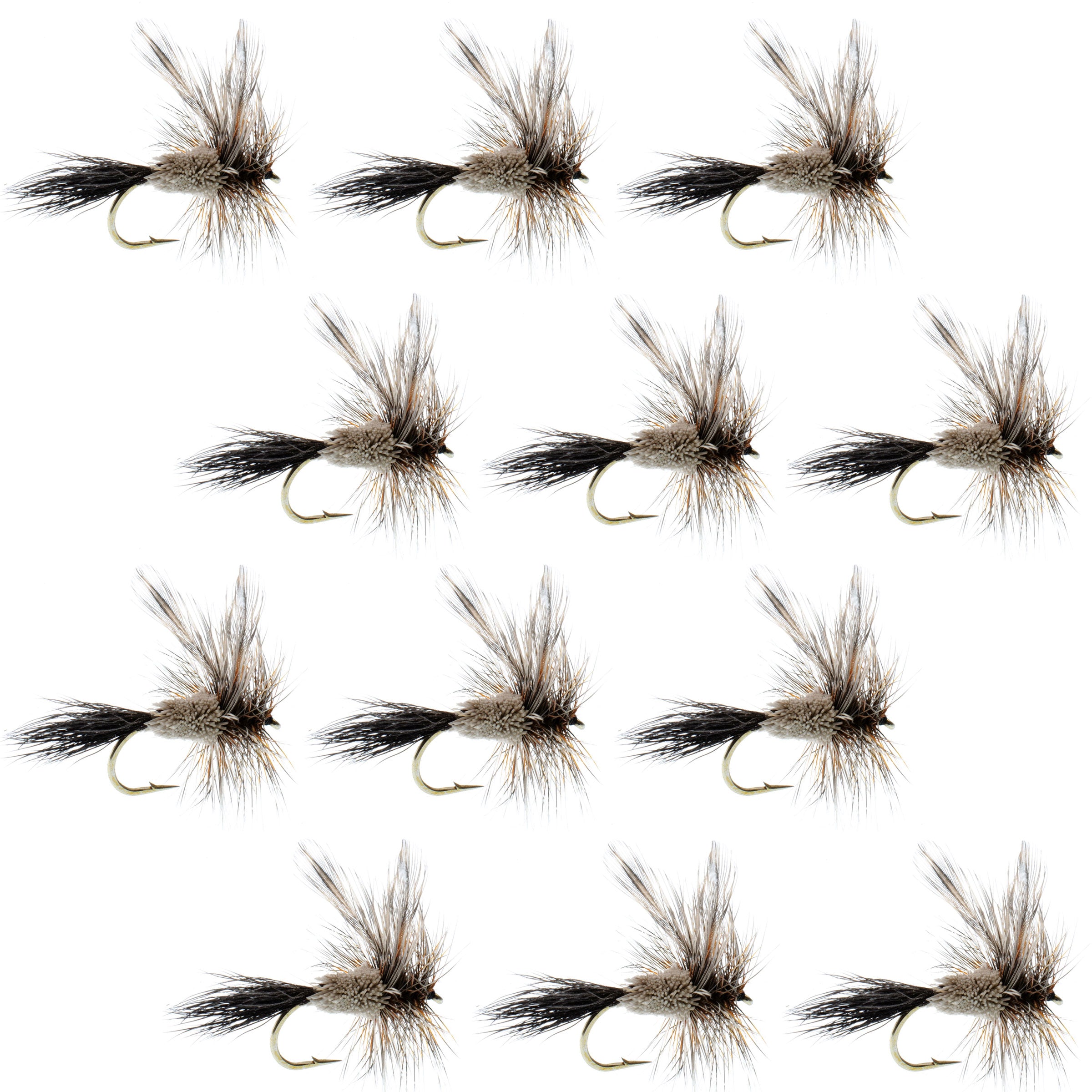 Adams Irresistible Dry Flies - Wholesale Per Dozen Sizes 8-14