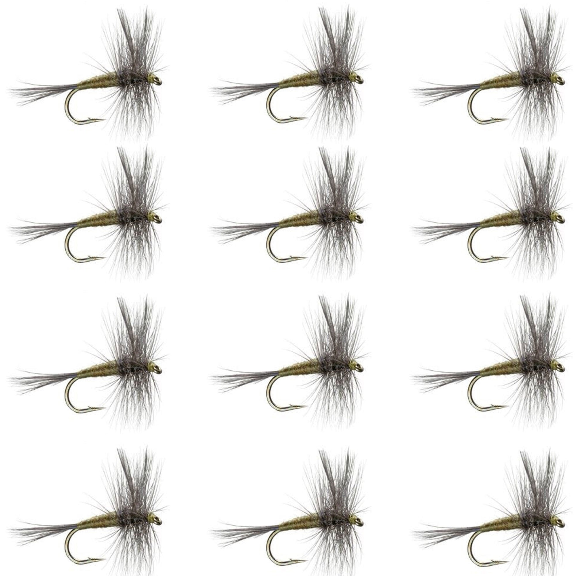 BWO - Blue Winged Olive Dry Flies - Wholesale Per Dozen Sizes 14-20