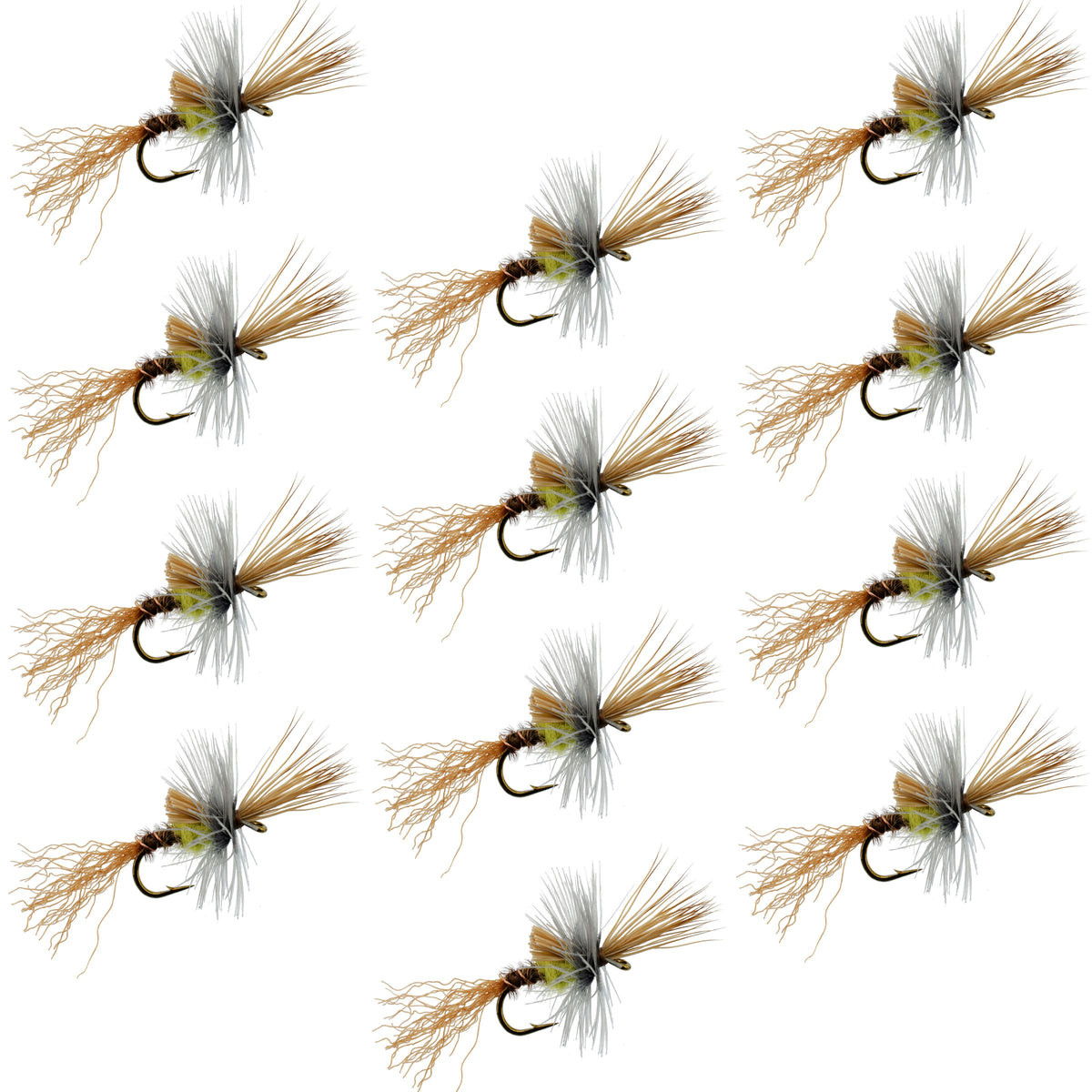 Pale Morning Dun Mayfly Cripple Emerger Flies - Wholesale Per Dozen Sizes 16-18