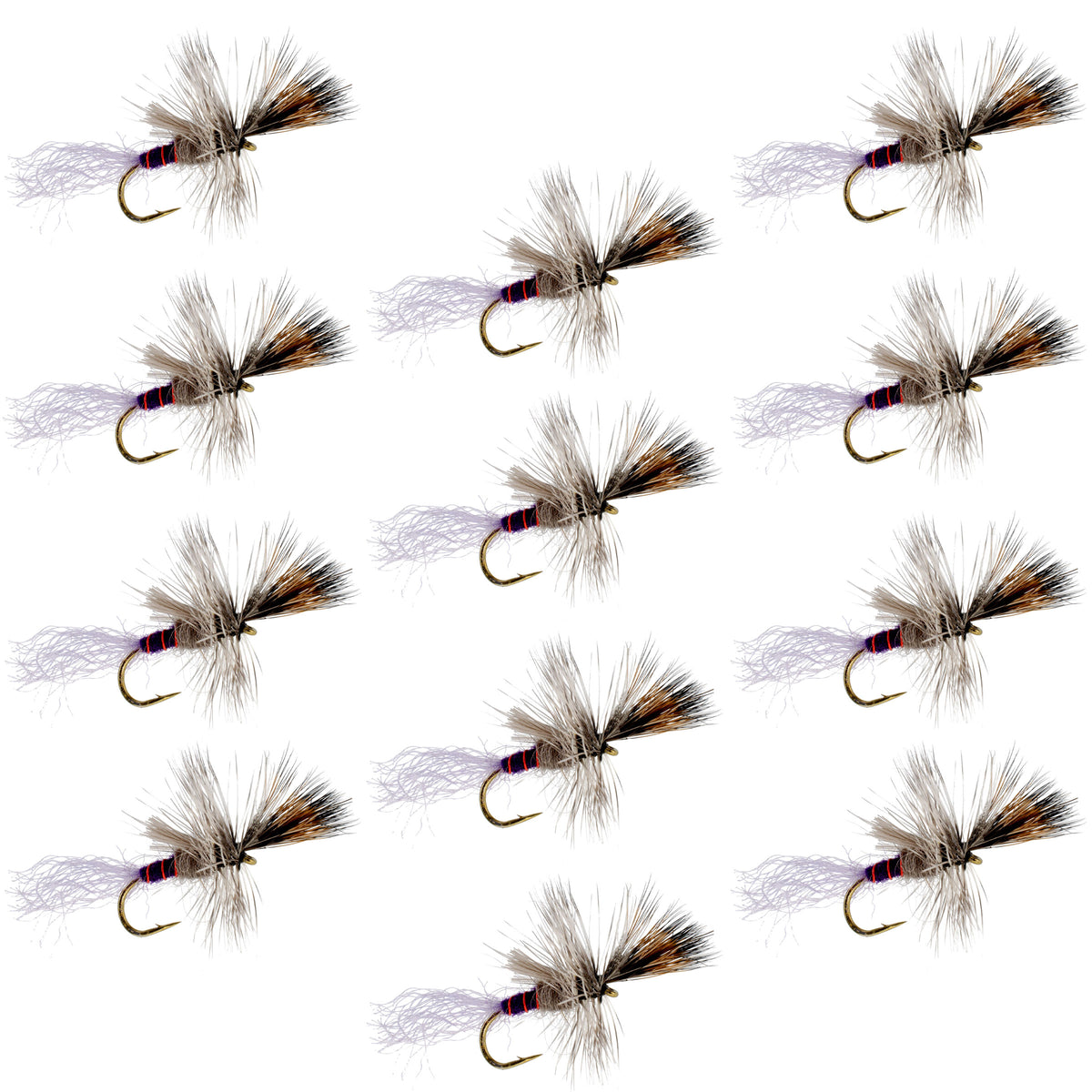 Purple Haze Cripple Emerger Flies - Wholesale Per Dozen Sizes 14-20
