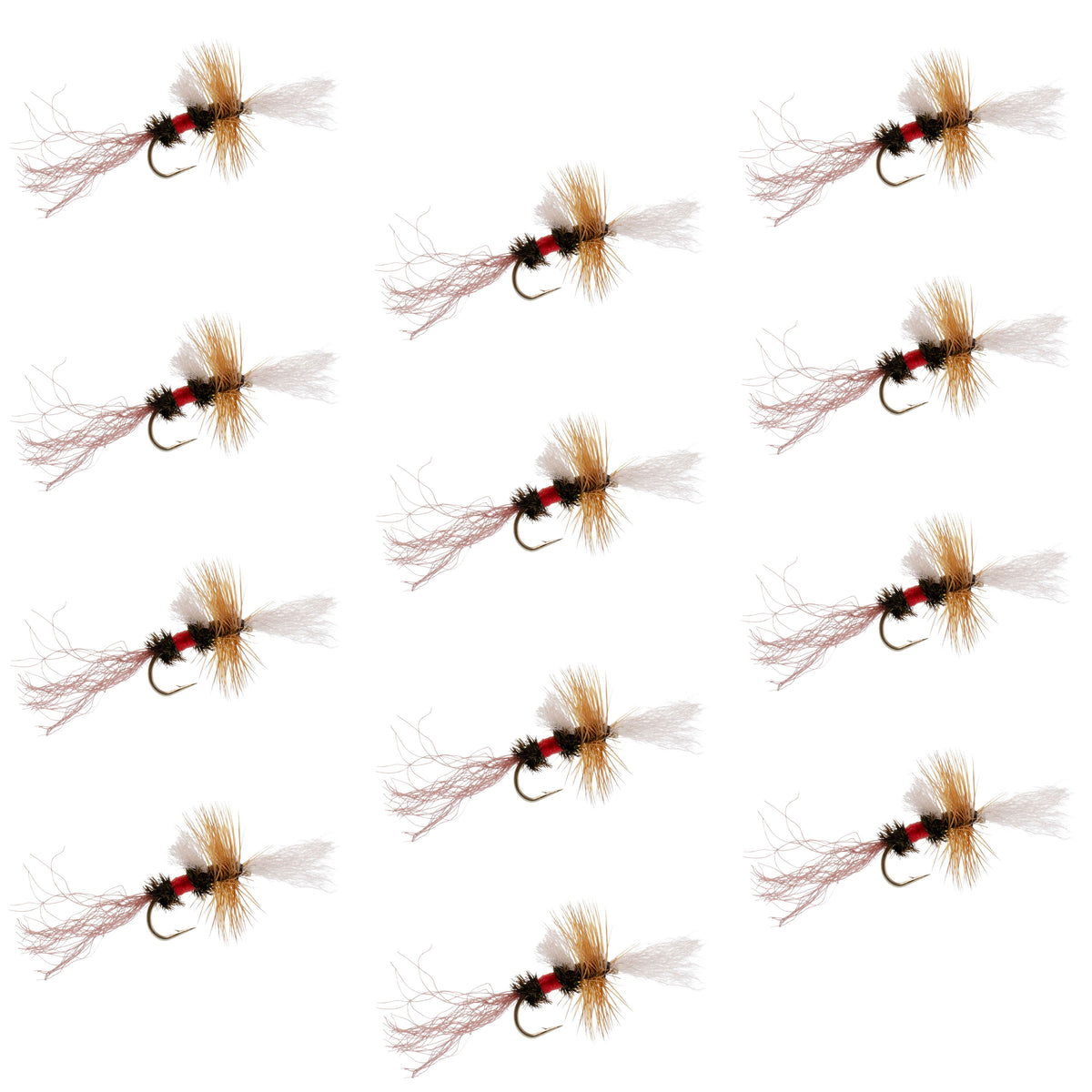 Royal Wulff Mayfly Cripple Emerger Flies - Wholesale Per Dozen Sizes 14-20