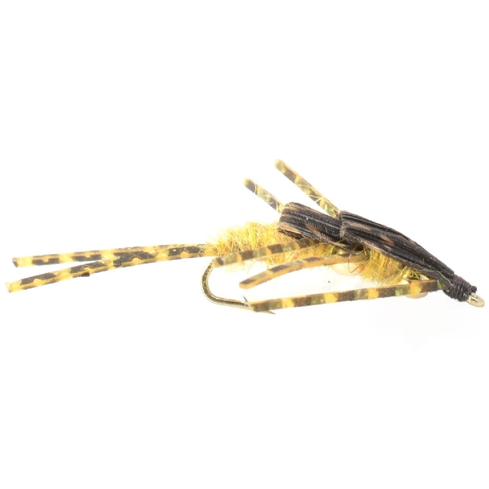 Double Bead Mikes Golden Stone Nymph Fly - Wholesale Per Dozen Sizes 8-14