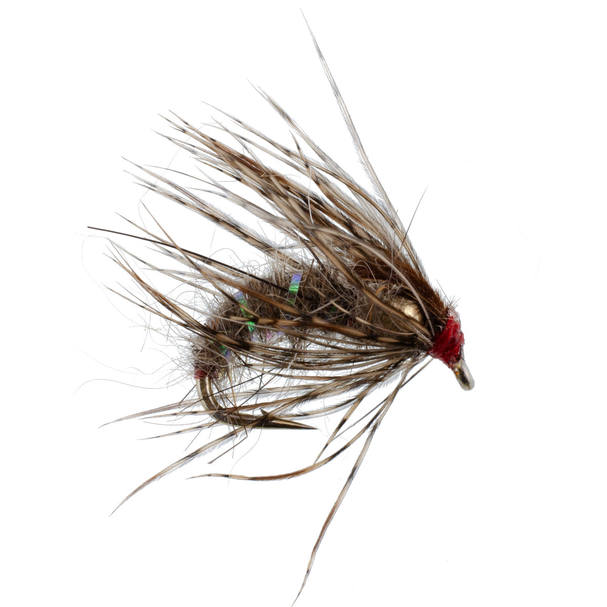 Hares Ear Holy Grail Caddis Pupa Emerger Flies - Wholesale Per Dozen Sizes 12-16