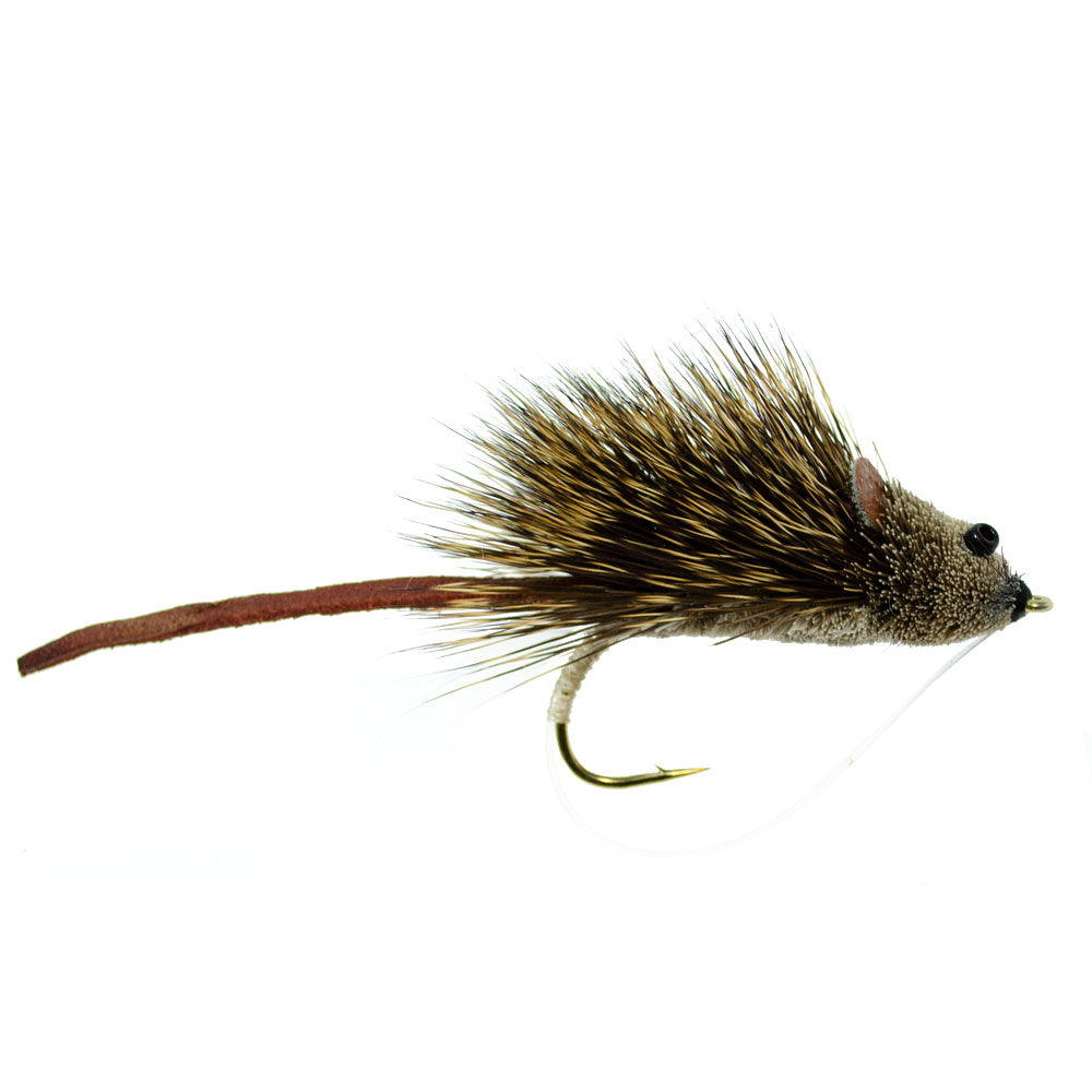 Scruffy Rat Bass Bug Hook Size 4 - Wholesale Bass Flies Per 1/2 Dozen (6 Flies)