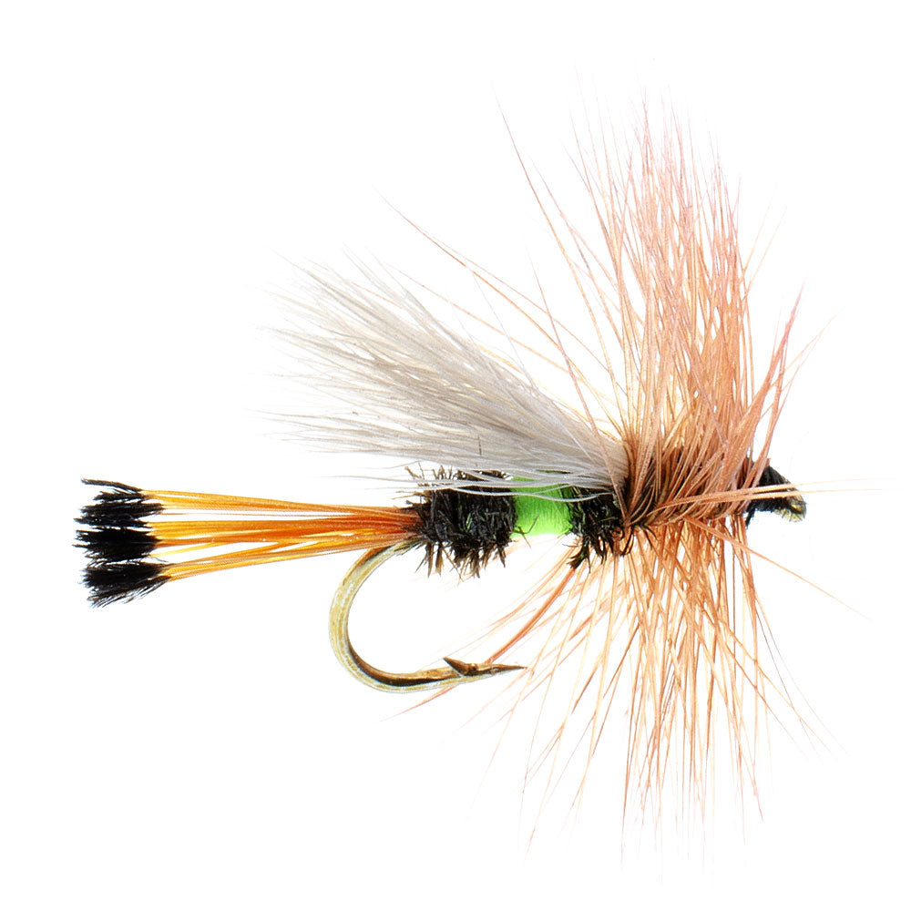 Royal Trude Lime Dry Flies - Wholesale Per Dozen Sizes 12-16