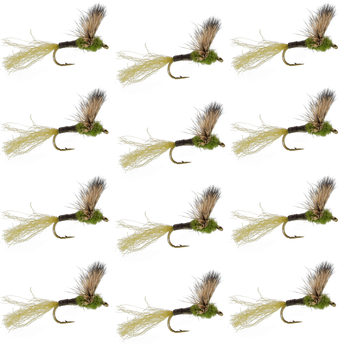 Sparkle Dun Baetis BWO Dry Flies - Wholesale Per Dozen Sizes 14-20