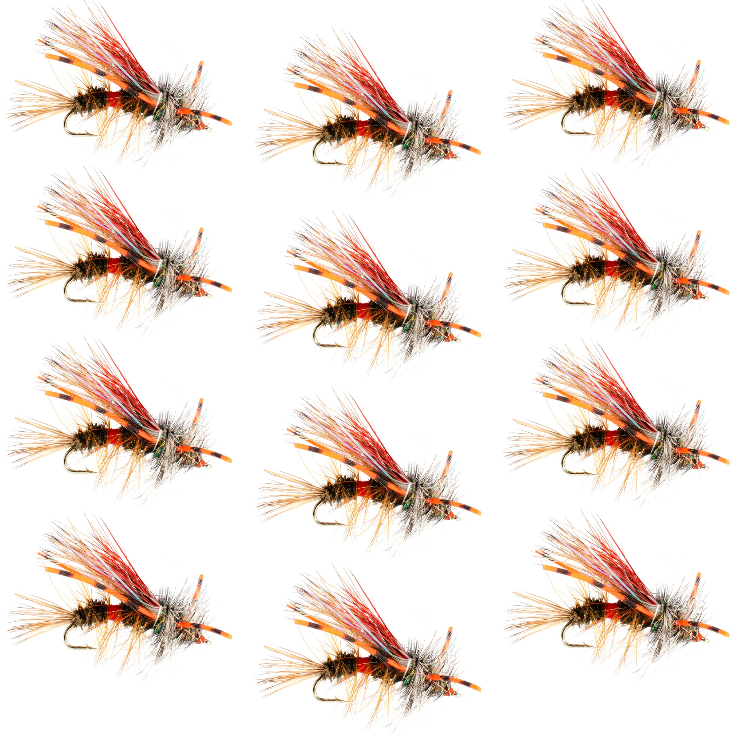 Crystal Stimulator Royal Red Flies - Wholesale Per Dozen Sizes 8-16