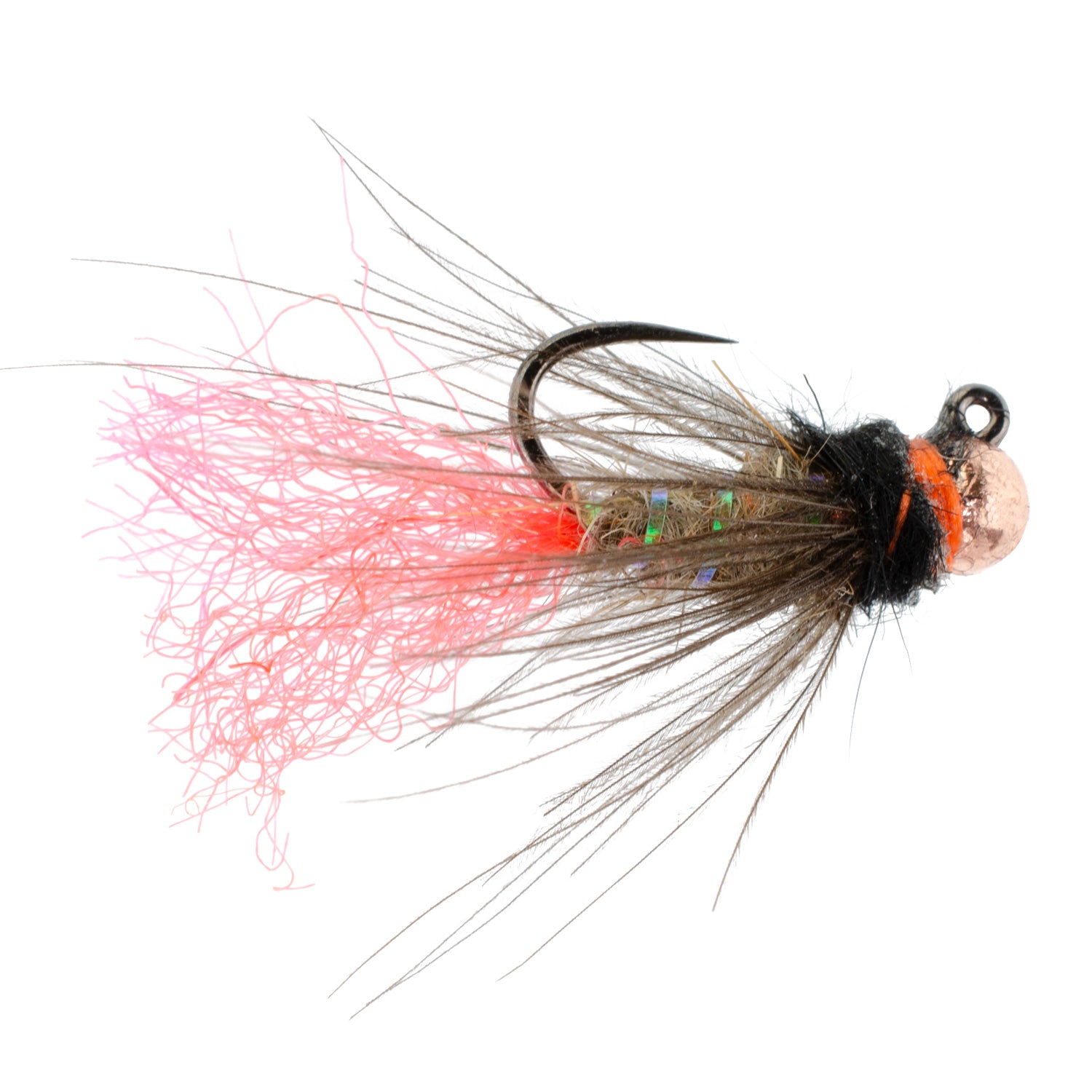 Tungsten Bead Head Tasmanian Devil Euro Jigged Tactical Flies - Wholesale Per Dozen Sizes 14, 16