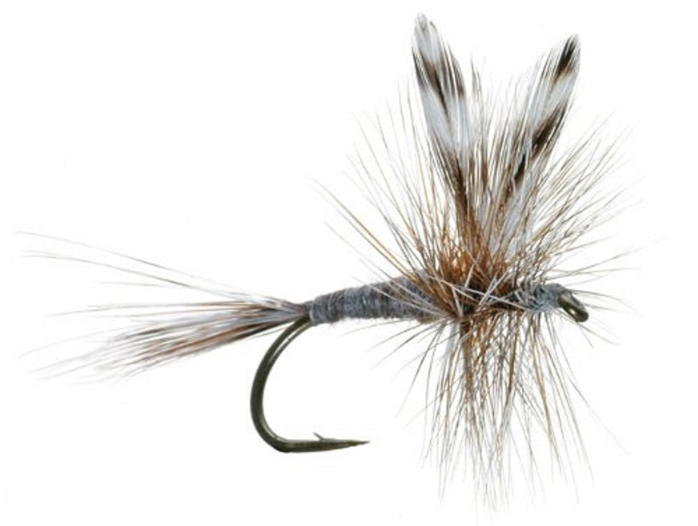 Barbless Adams Dry Flies - Wholesale Per Dozen Sizes 10-18